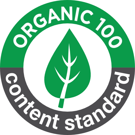 Organic 100 content standard Organic 100 content standard